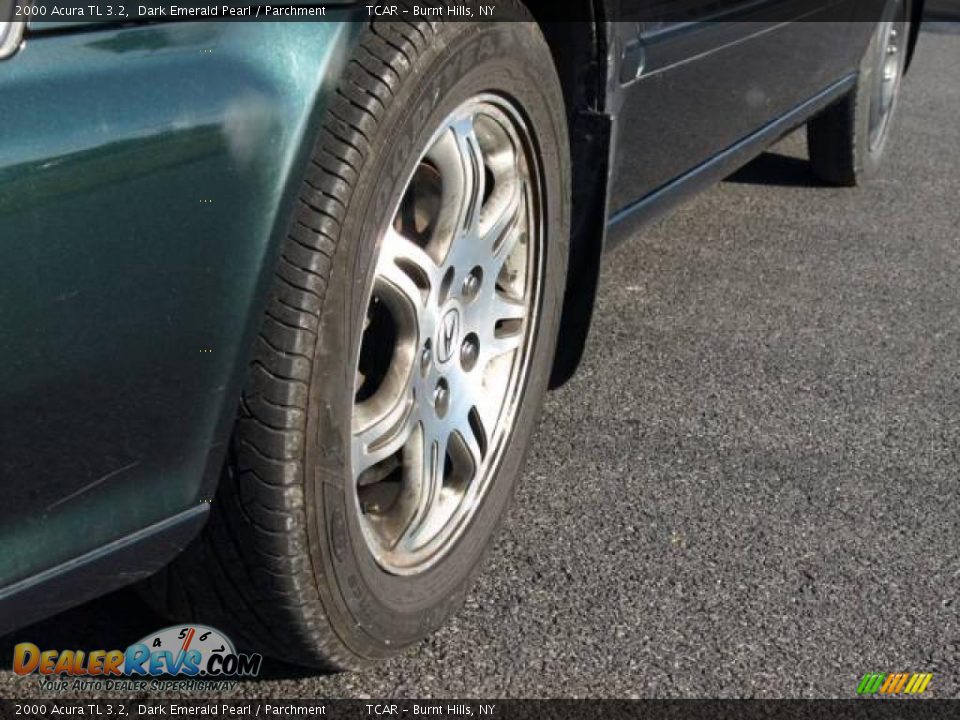 2000 Acura TL 3.2 Dark Emerald Pearl / Parchment Photo #6
