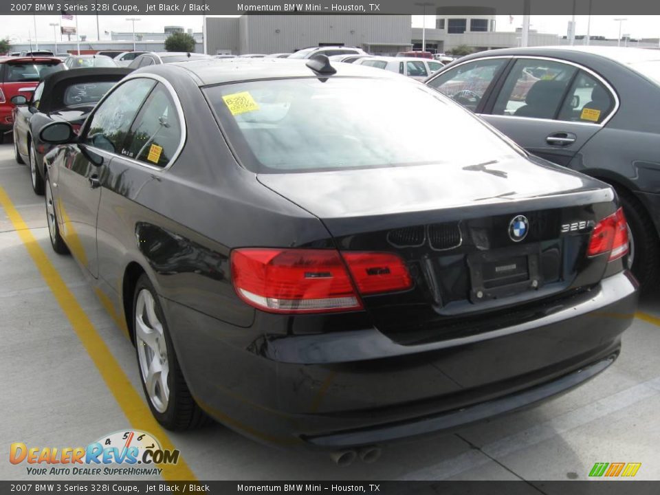 2007 BMW 3 Series 328i Coupe Jet Black / Black Photo #2