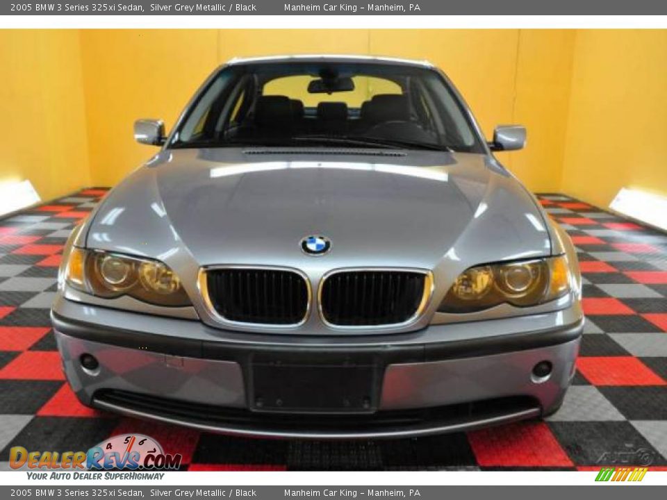 2005 BMW 3 Series 325xi Sedan Silver Grey Metallic / Black Photo #22