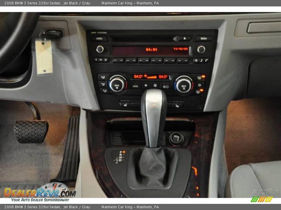 2008 BMW 3 Series 328xi Sedan Jet Black / Gray Photo #8
