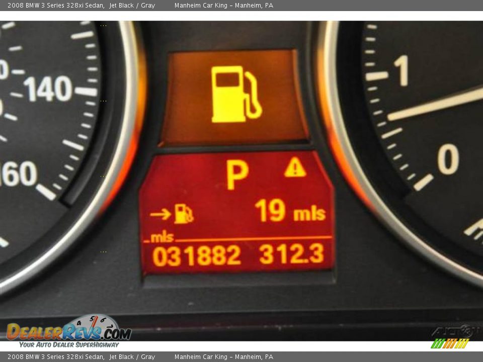 2008 BMW 3 Series 328xi Sedan Jet Black / Gray Photo #9