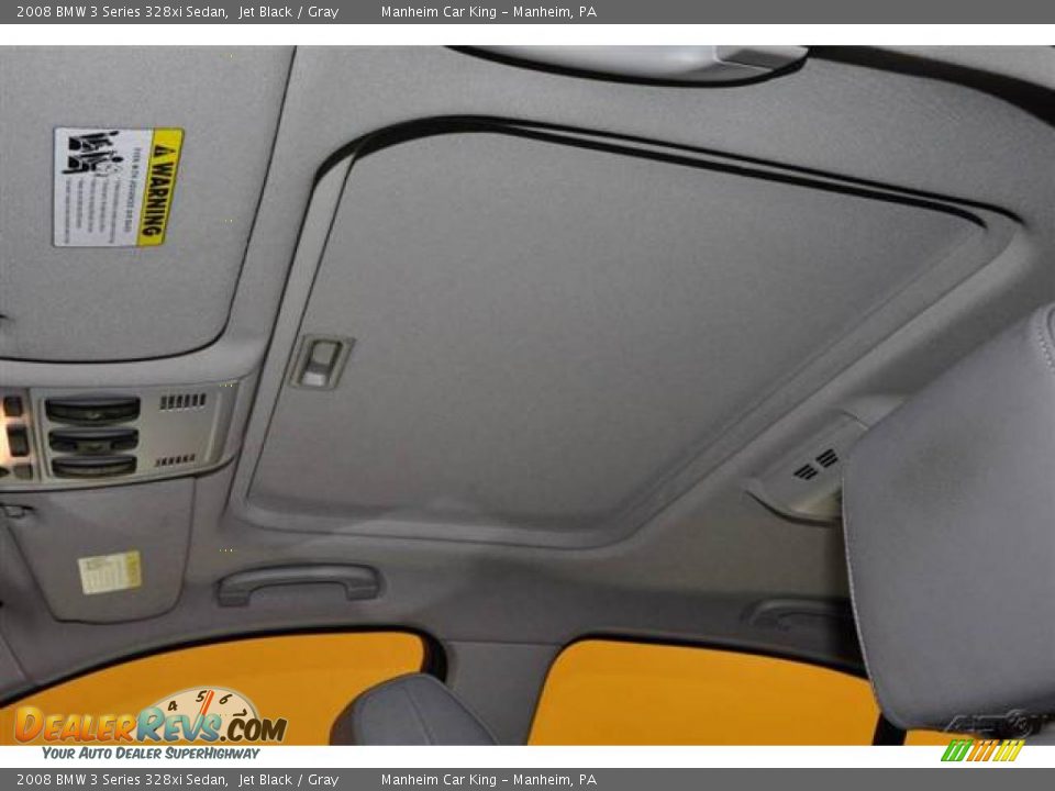 2008 BMW 3 Series 328xi Sedan Jet Black / Gray Photo #10