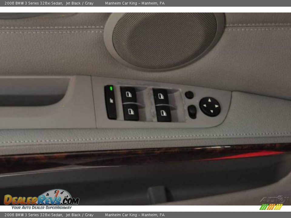 2008 BMW 3 Series 328xi Sedan Jet Black / Gray Photo #13