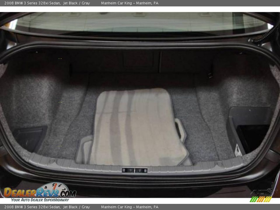 2008 BMW 3 Series 328xi Sedan Jet Black / Gray Photo #15