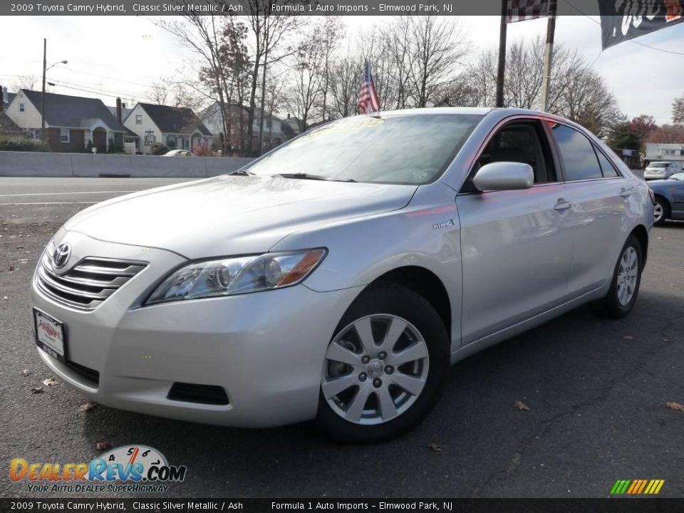 2009 Toyota Camry Hybrid Classic Silver Metallic / Ash Photo #1
