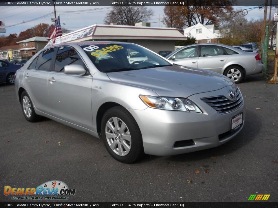 2009 Toyota Camry Hybrid Classic Silver Metallic / Ash Photo #2