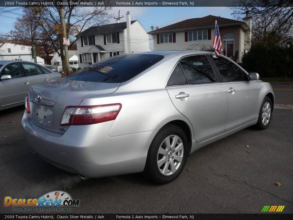2009 Toyota Camry Hybrid Classic Silver Metallic / Ash Photo #3