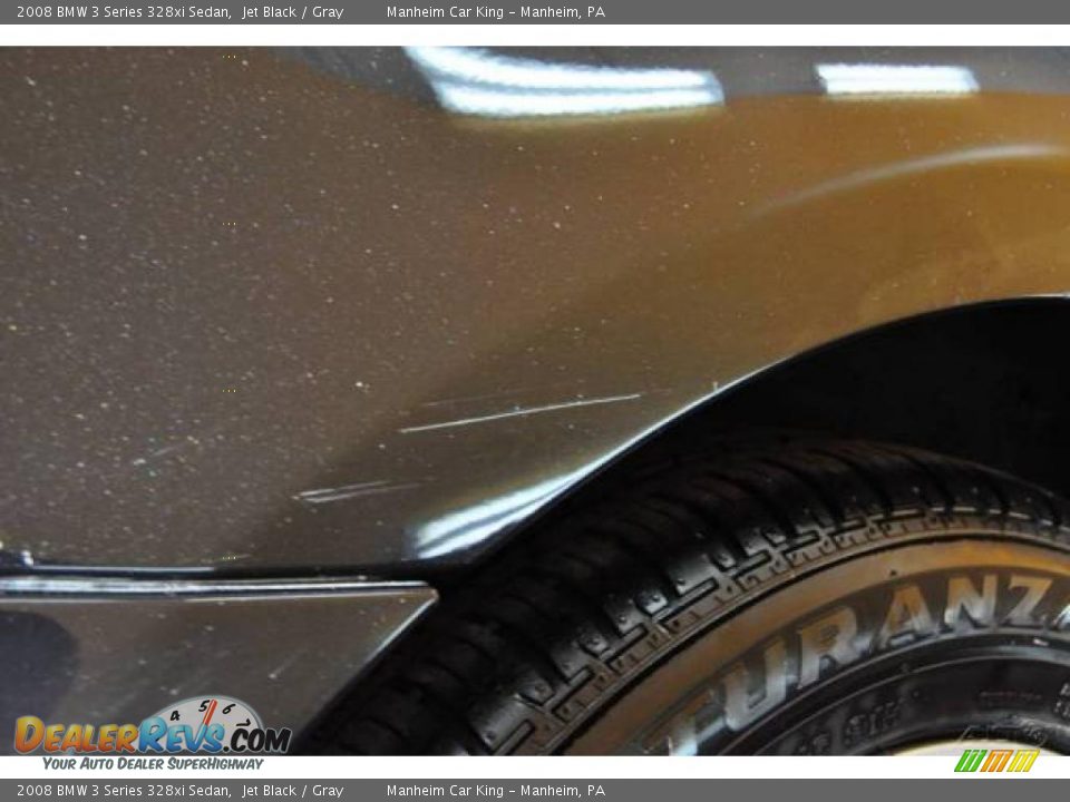 2008 BMW 3 Series 328xi Sedan Jet Black / Gray Photo #28