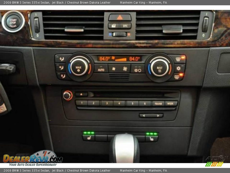 2009 BMW 3 Series 335xi Sedan Jet Black / Chestnut Brown Dakota Leather Photo #26