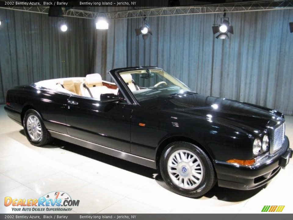 2002 Bentley Azure Black / Barley Photo #3