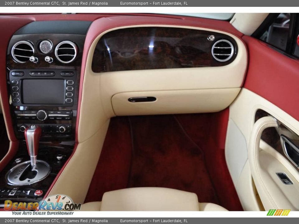 2007 Bentley Continental GTC St. James Red / Magnolia Photo #15