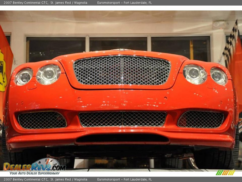 2007 Bentley Continental GTC St. James Red / Magnolia Photo #16