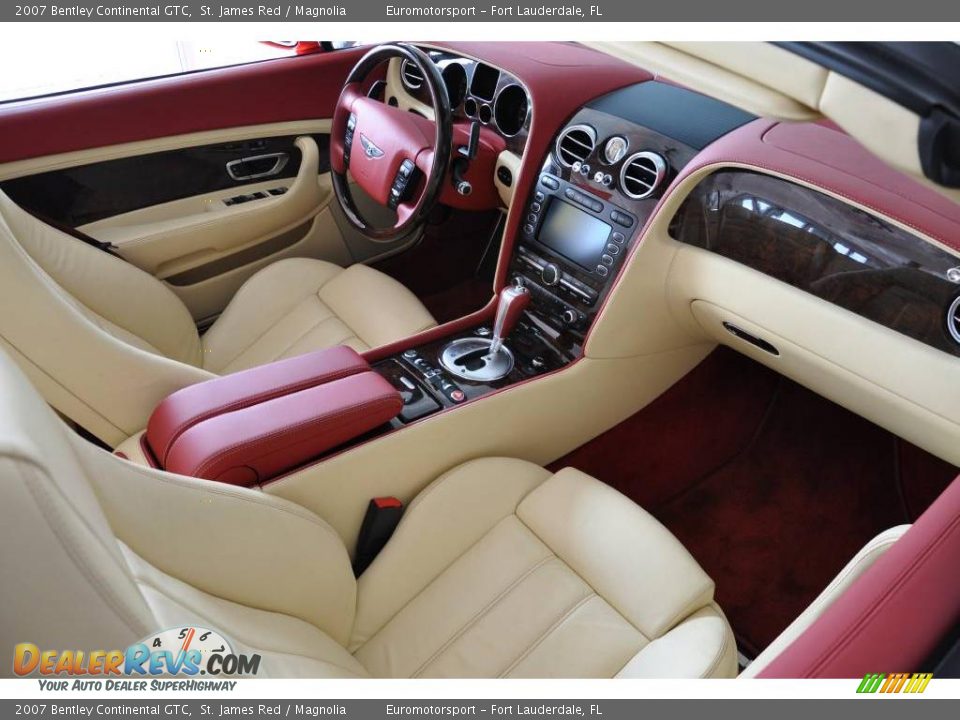 2007 Bentley Continental GTC St. James Red / Magnolia Photo #18