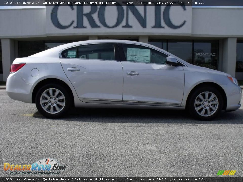 2010 Buick LaCrosse CX Quicksilver Metallic / Dark Titanium/Light Titanium Photo #1