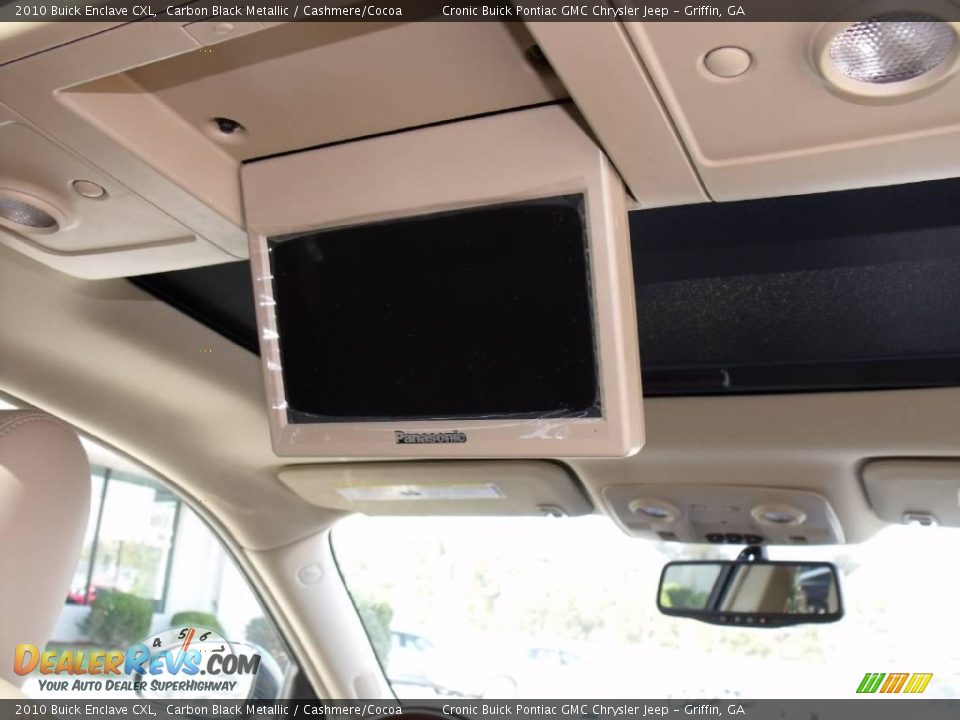 2010 Buick Enclave CXL Carbon Black Metallic / Cashmere/Cocoa Photo #17