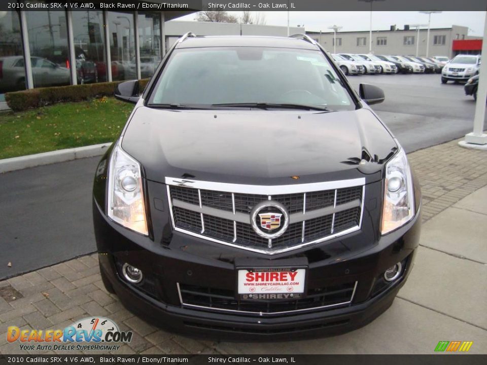 2010 Cadillac SRX 4 V6 AWD Black Raven / Ebony/Titanium Photo #2