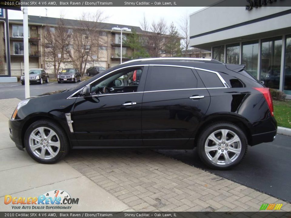 2010 Cadillac SRX 4 V6 AWD Black Raven / Ebony/Titanium Photo #7