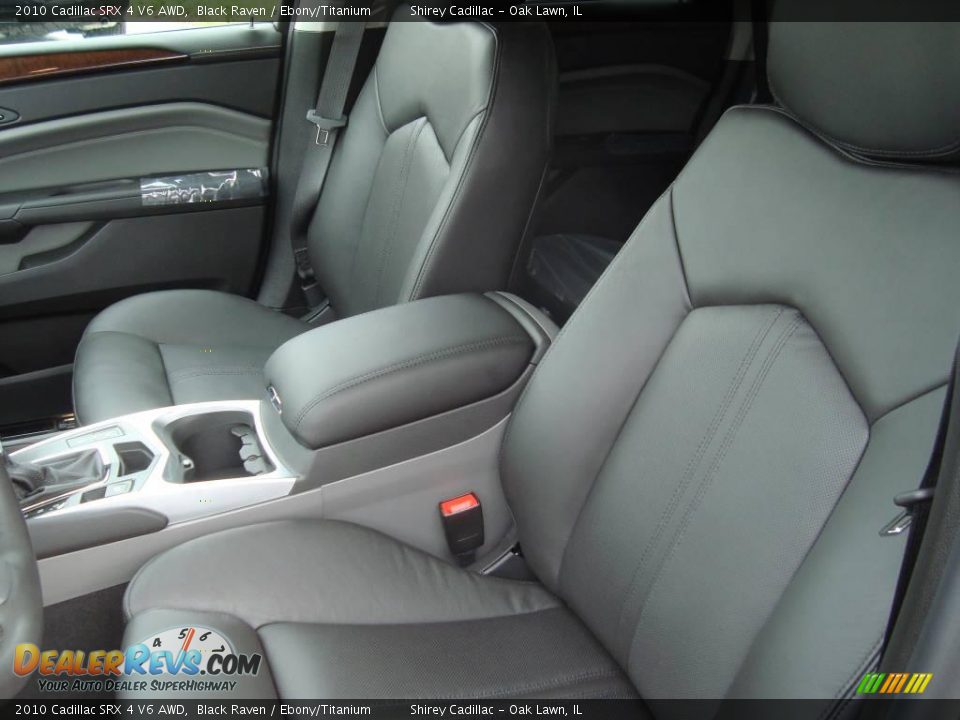 2010 Cadillac SRX 4 V6 AWD Black Raven / Ebony/Titanium Photo #10