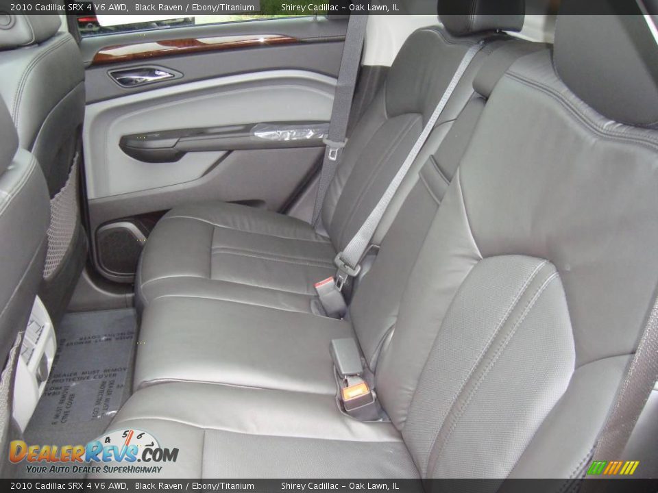 2010 Cadillac SRX 4 V6 AWD Black Raven / Ebony/Titanium Photo #14