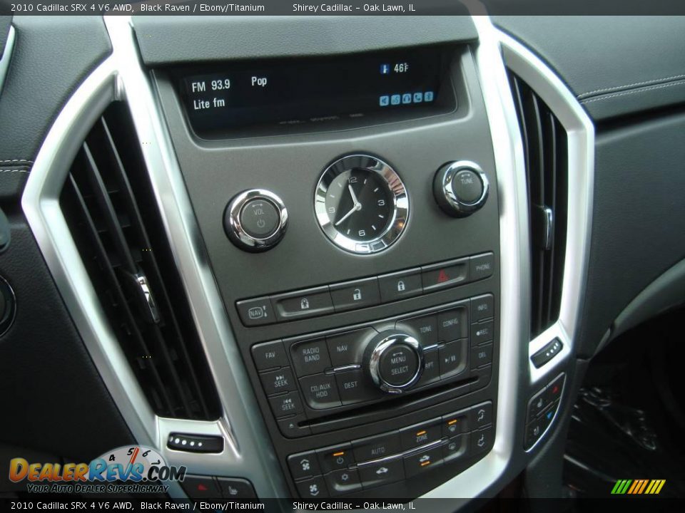 2010 Cadillac SRX 4 V6 AWD Black Raven / Ebony/Titanium Photo #20