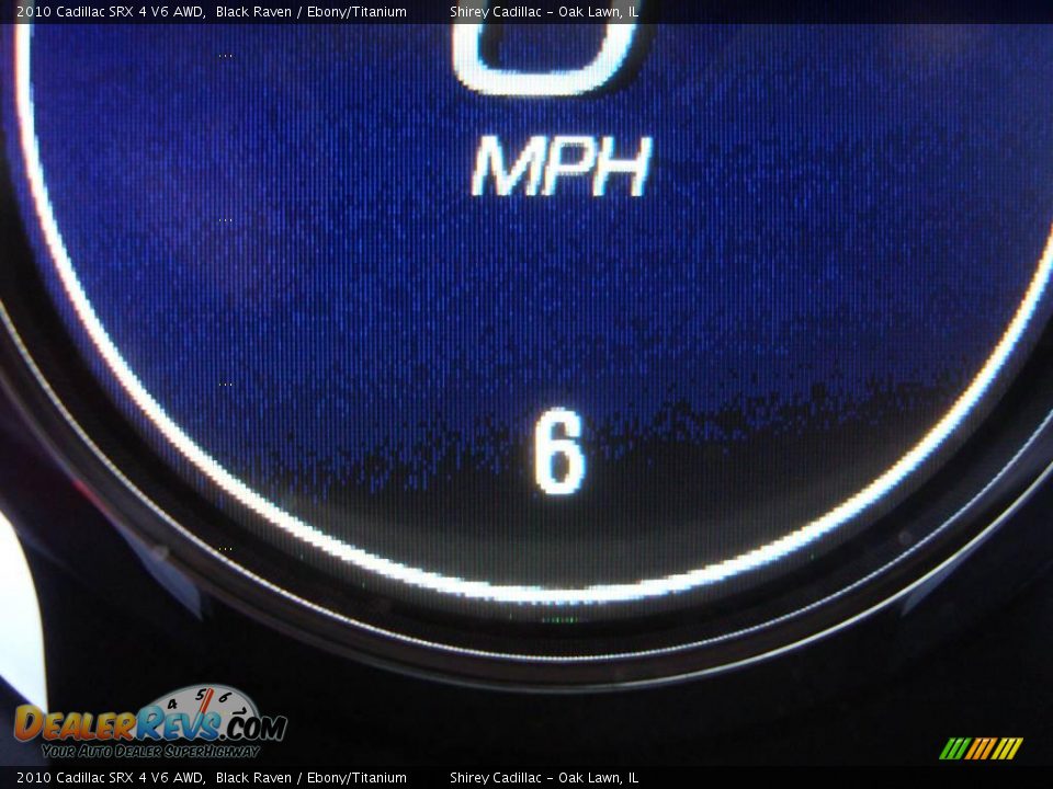 2010 Cadillac SRX 4 V6 AWD Black Raven / Ebony/Titanium Photo #23