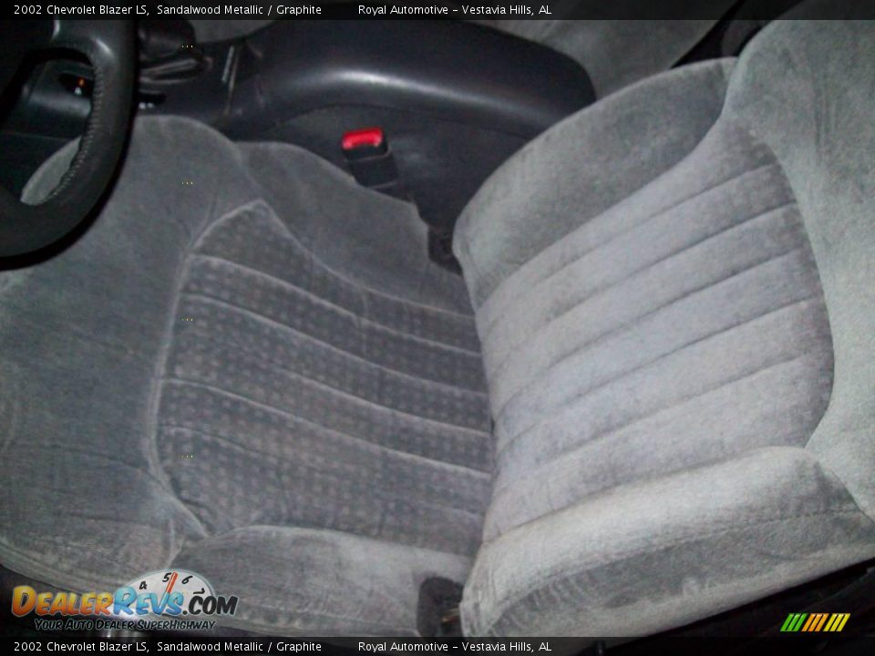2002 Chevrolet Blazer LS Sandalwood Metallic / Graphite Photo #11