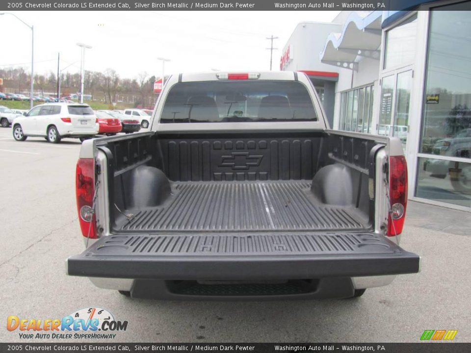 2005 Chevrolet Colorado LS Extended Cab Silver Birch Metallic / Medium Dark Pewter Photo #6