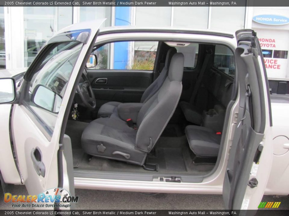 2005 Chevrolet Colorado LS Extended Cab Silver Birch Metallic / Medium Dark Pewter Photo #12