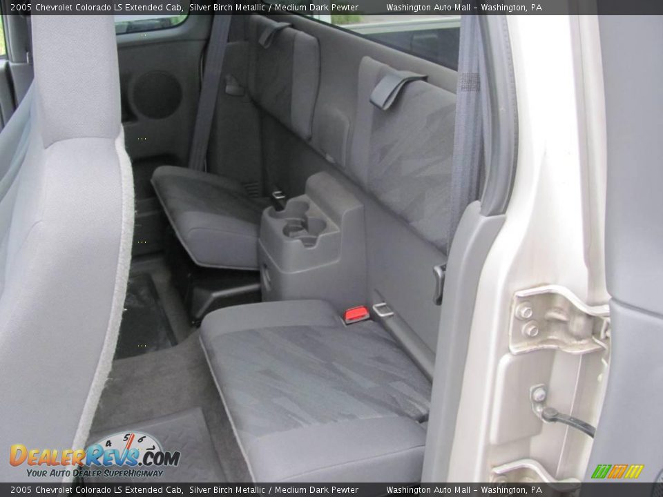 2005 Chevrolet Colorado LS Extended Cab Silver Birch Metallic / Medium Dark Pewter Photo #13