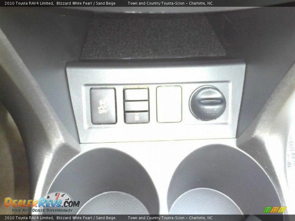 2010 Toyota RAV4 Limited Blizzard White Pearl / Sand Beige Photo #10