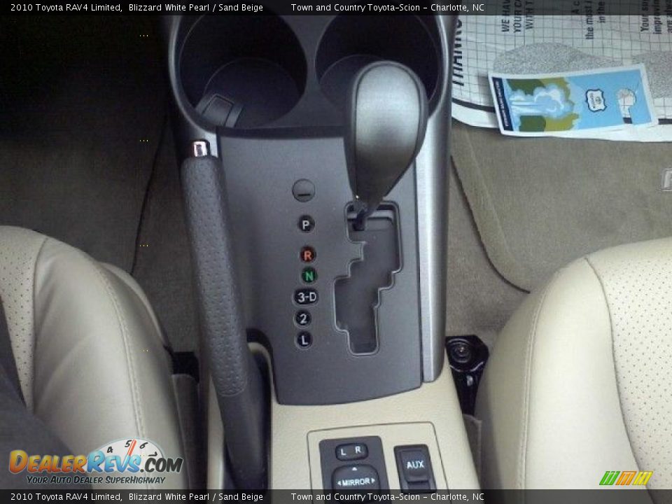 2010 Toyota RAV4 Limited Blizzard White Pearl / Sand Beige Photo #11