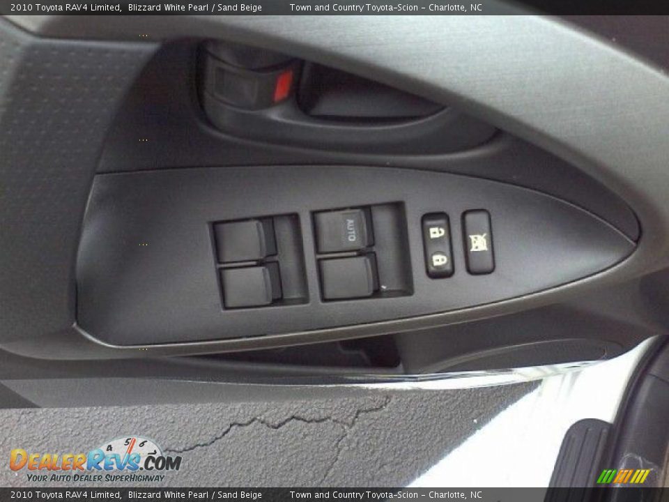 2010 Toyota RAV4 Limited Blizzard White Pearl / Sand Beige Photo #15
