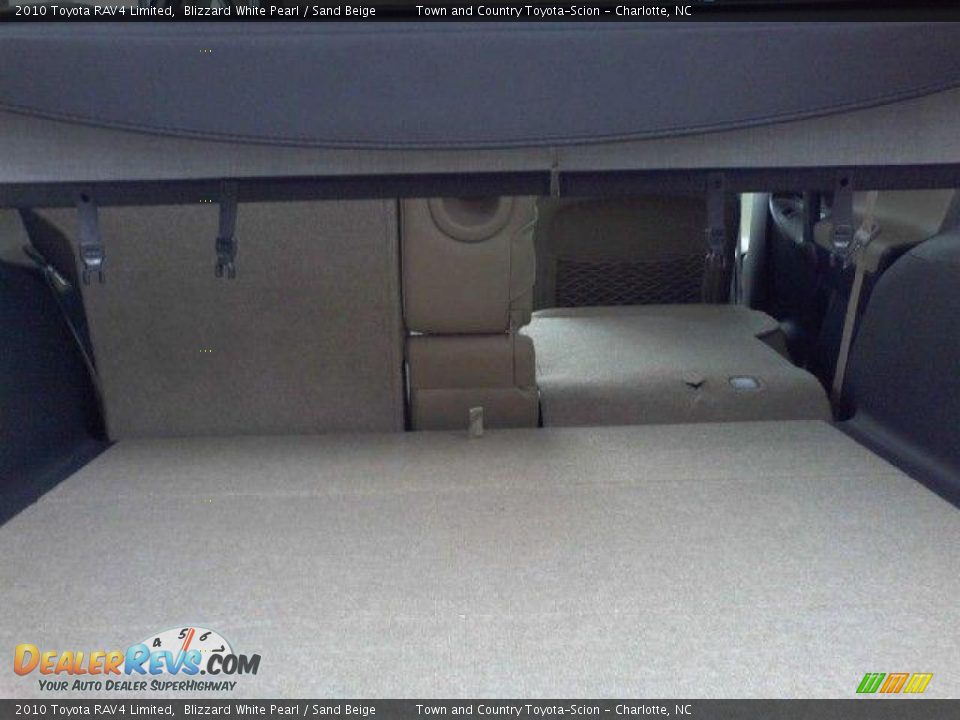 2010 Toyota RAV4 Limited Blizzard White Pearl / Sand Beige Photo #19