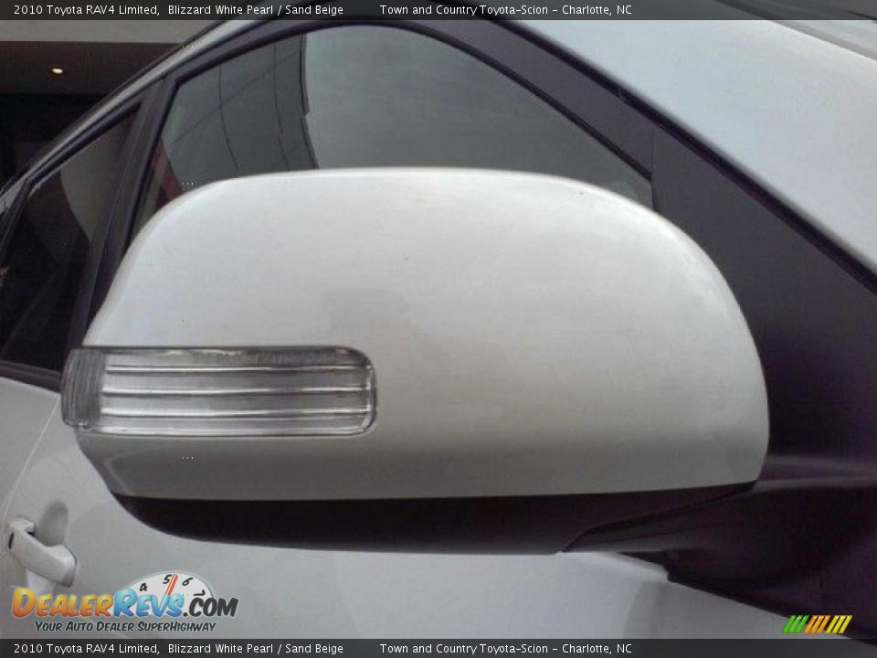 2010 Toyota RAV4 Limited Blizzard White Pearl / Sand Beige Photo #23