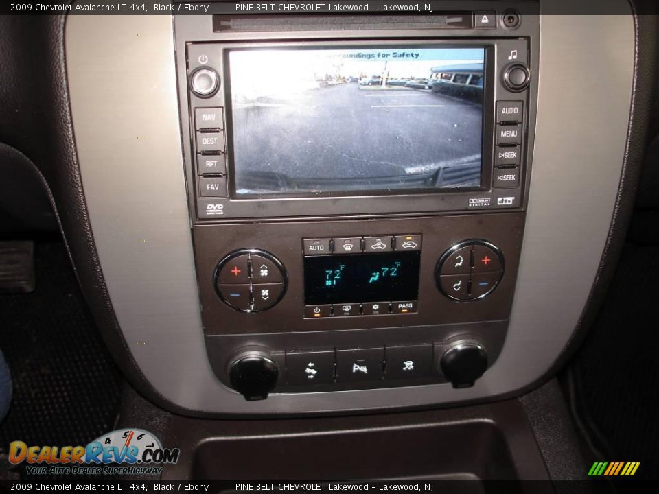 2009 Chevrolet Avalanche LT 4x4 Black / Ebony Photo #13