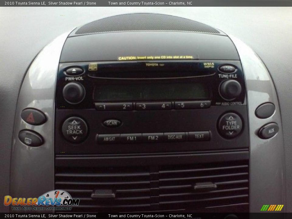 2010 Toyota Sienna LE Silver Shadow Pearl / Stone Photo #8