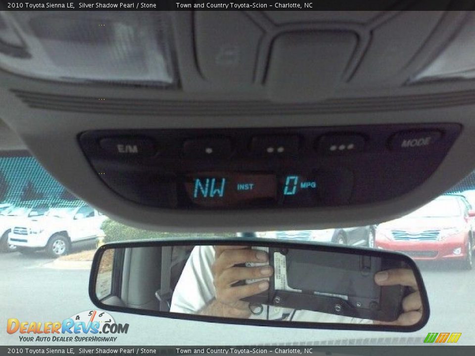 2010 Toyota Sienna LE Silver Shadow Pearl / Stone Photo #11