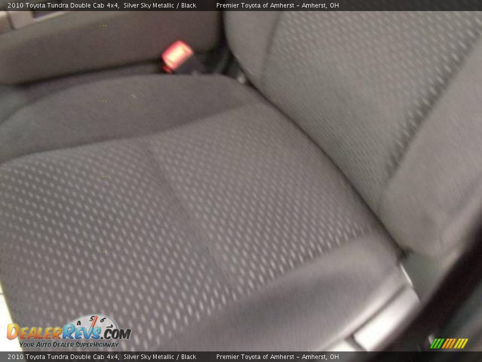 2010 Toyota Tundra Double Cab 4x4 Silver Sky Metallic / Black Photo #9