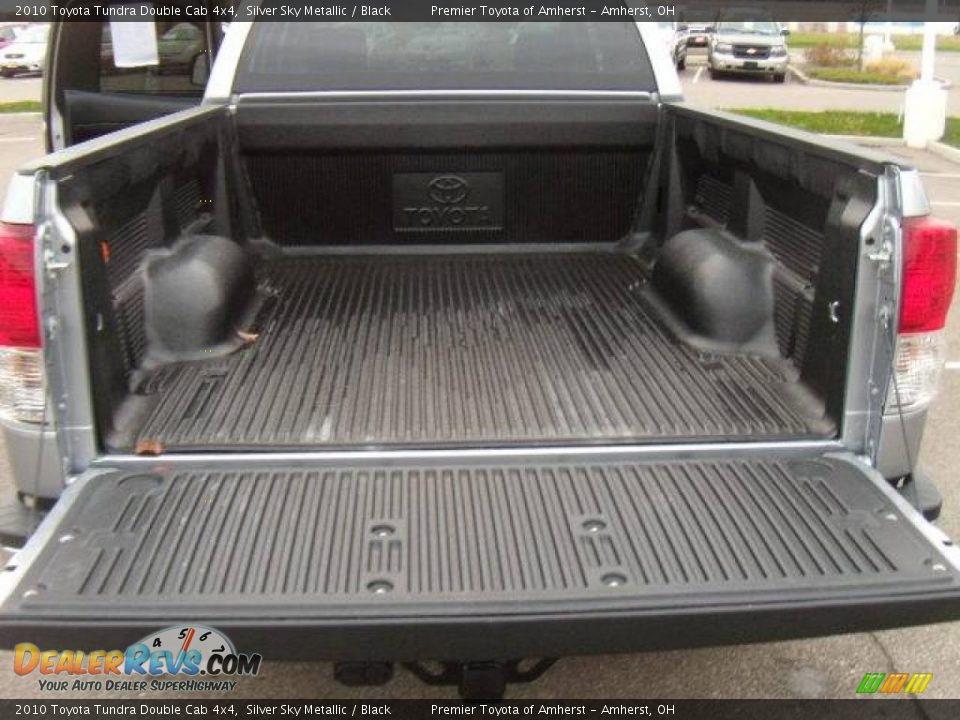 2010 Toyota Tundra Double Cab 4x4 Silver Sky Metallic / Black Photo #13