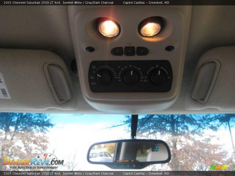 2003 Chevrolet Suburban 1500 LT 4x4 Summit White / Gray/Dark Charcoal Photo #15