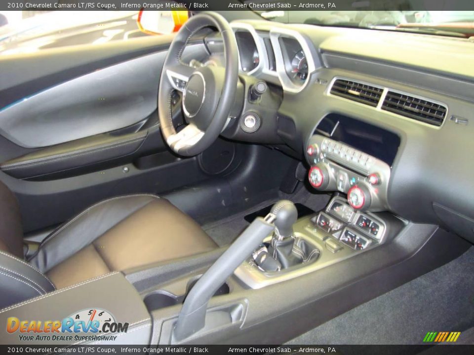 2010 Chevrolet Camaro LT/RS Coupe Inferno Orange Metallic / Black Photo #16