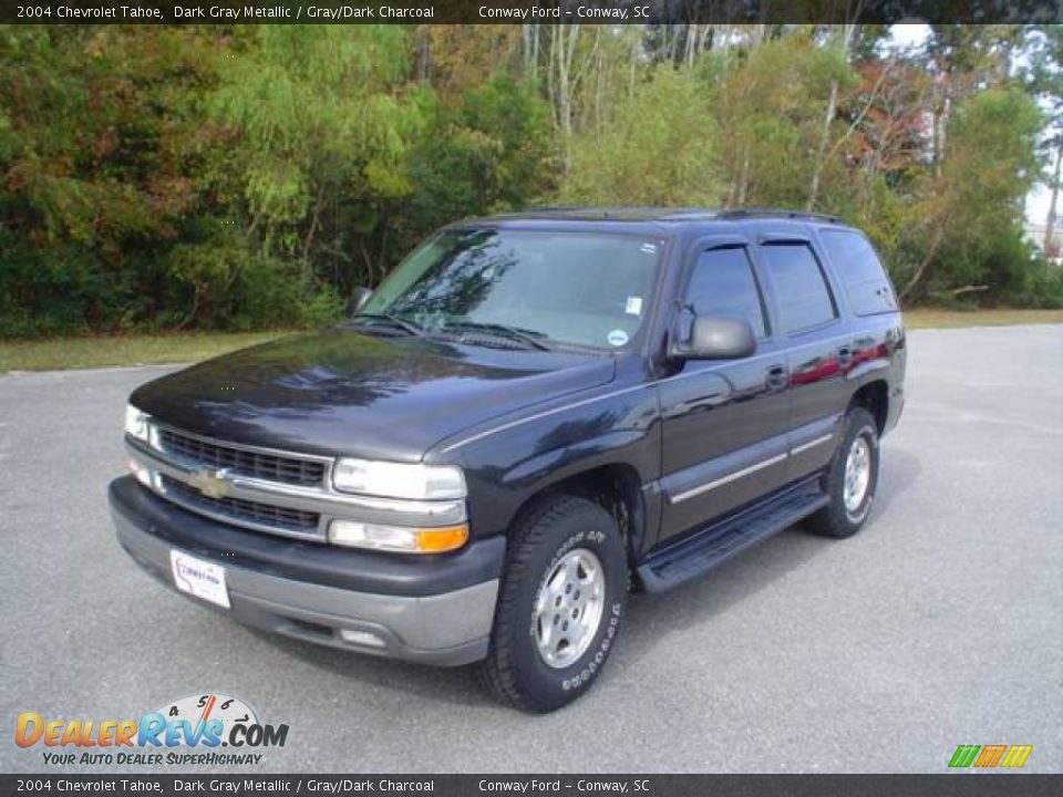 2004 Chevrolet Tahoe Dark Gray Metallic / Gray/Dark Charcoal Photo #1