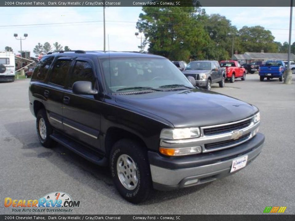 2004 Chevrolet Tahoe Dark Gray Metallic / Gray/Dark Charcoal Photo #3