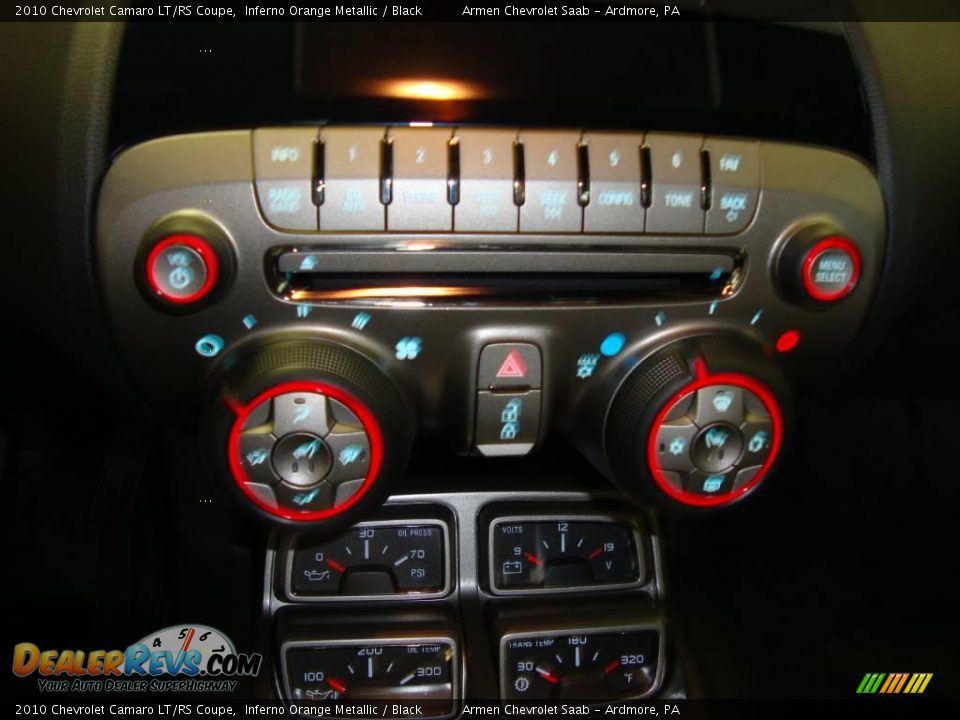 2010 Chevrolet Camaro LT/RS Coupe Inferno Orange Metallic / Black Photo #28
