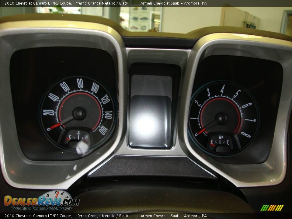 2010 Chevrolet Camaro LT/RS Coupe Inferno Orange Metallic / Black Photo #30