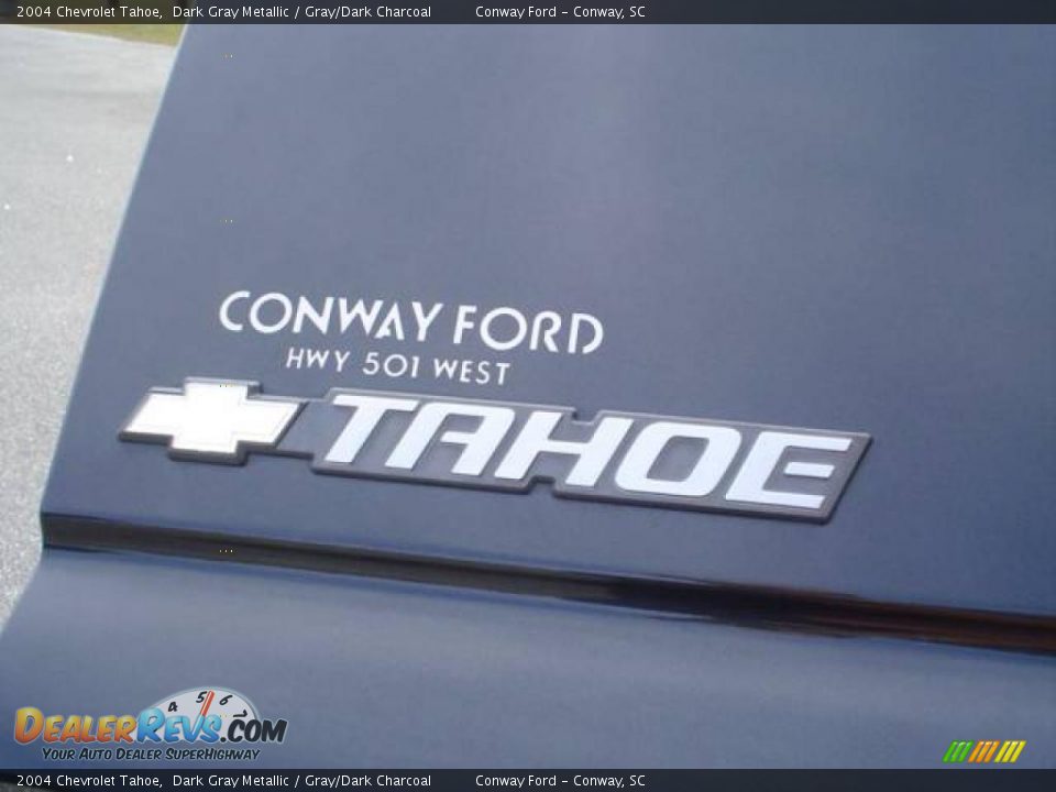 2004 Chevrolet Tahoe Dark Gray Metallic / Gray/Dark Charcoal Photo #14