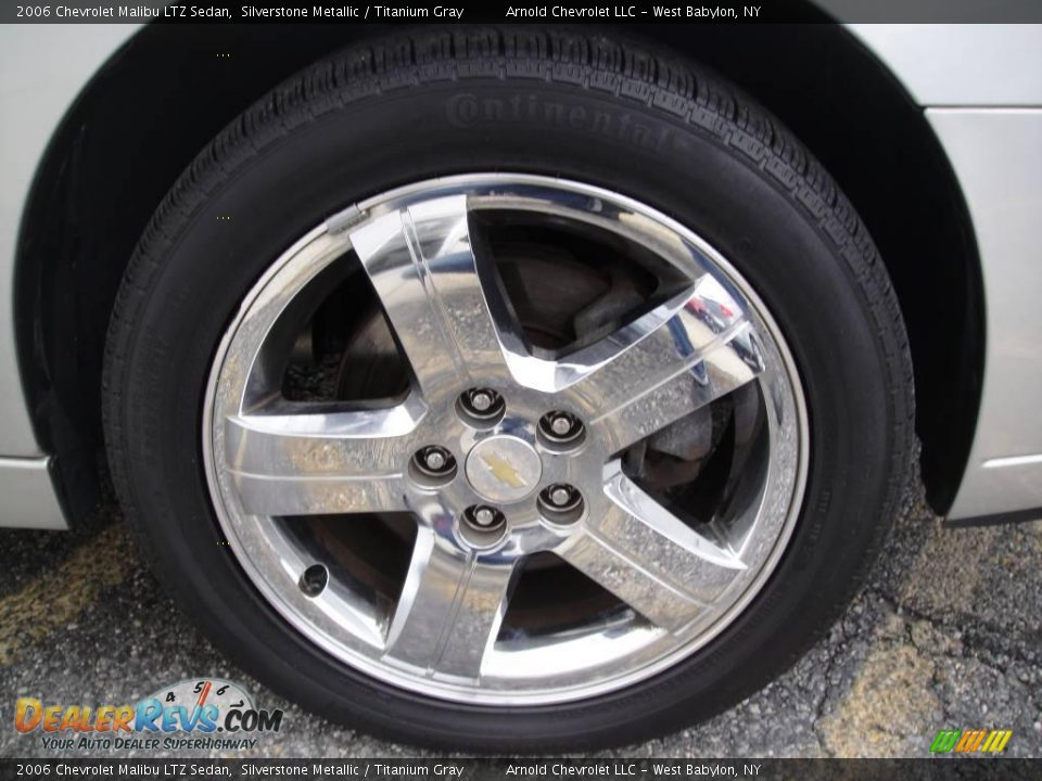 2006 Chevrolet Malibu LTZ Sedan Silverstone Metallic / Titanium Gray Photo #7