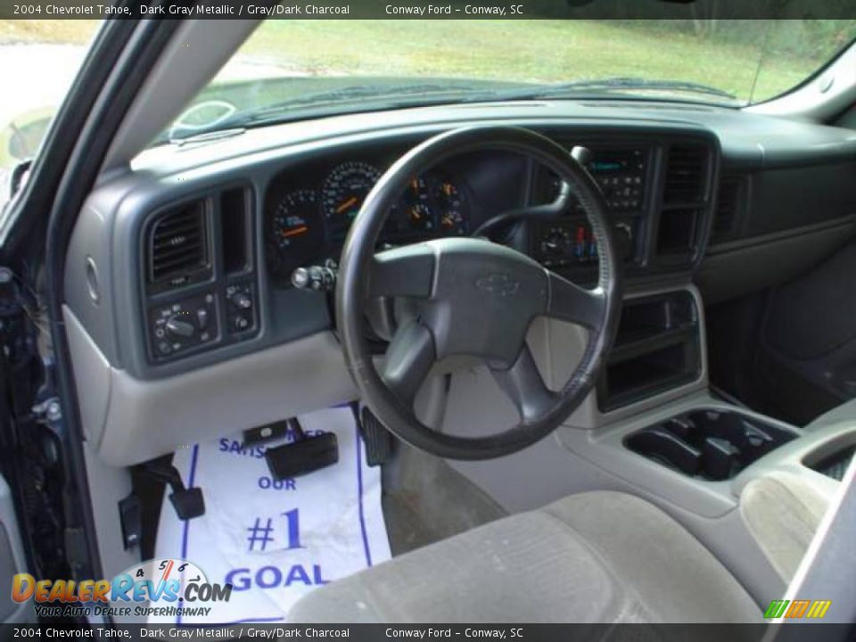 2004 Chevrolet Tahoe Dark Gray Metallic / Gray/Dark Charcoal Photo #22
