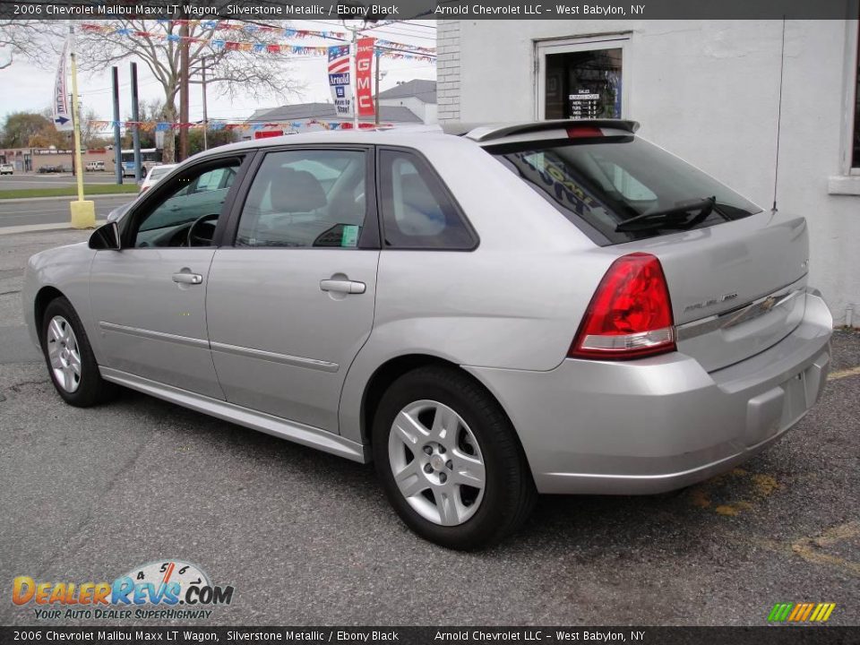 2006 Chevrolet Malibu Maxx LT Wagon Silverstone Metallic / Ebony Black Photo #4