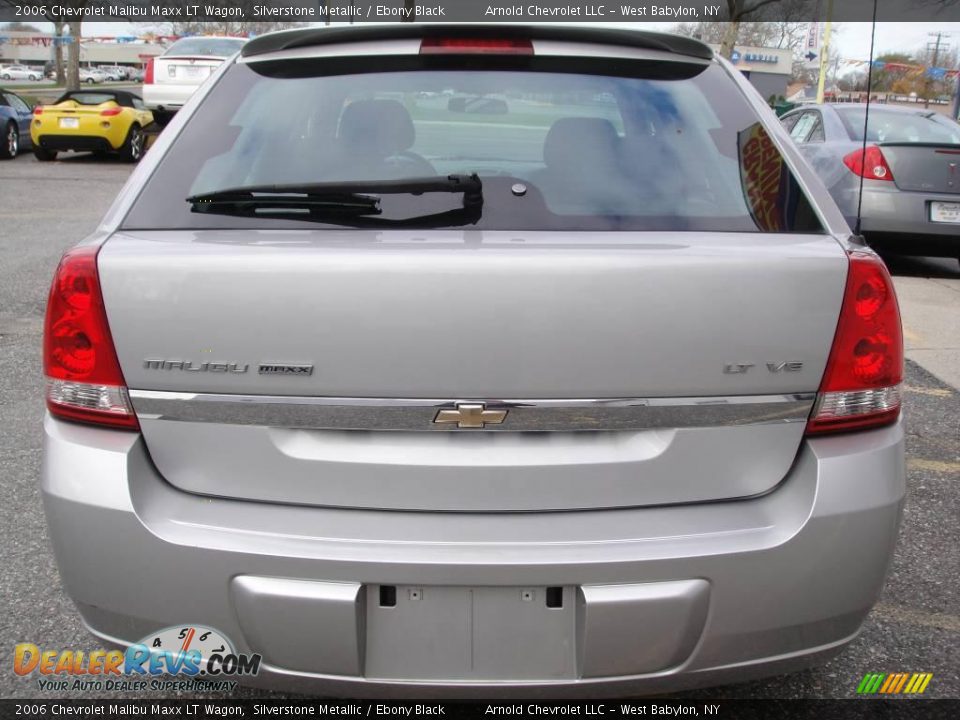 2006 Chevrolet Malibu Maxx LT Wagon Silverstone Metallic / Ebony Black Photo #5